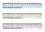 Линейка пластиковая 20см прозр. ассорти Workmate 15-7642