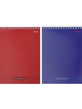 Блокнот А5 80л спираль Для конференций, Б80-8058, клетка