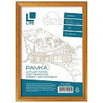 Фоторамка 21*30см  дерево Янтарь 17мм LITE RAMDR/YN, небьющееся стекло