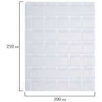 Листы-вкладыши д/альбома на 35 монет d до 32 мм, 1лист., 200х250 мм, ПВХ, STAFF, 238085