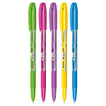 Ручка шариковая Berlingo Blitz Pro CBp_70835, синяя, 0,7мм, грип, корпус ассорти