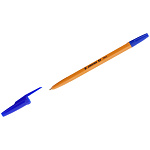 Ручка шариковая Corvina синяя 1мм 40163/02G желтый корпус