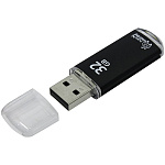 Флэш карта USB 32GB Smart Buy V-Cut металл корпус, черный SB32GBVC-K