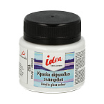 Краска акриловая Vista-Artista idea 102 Белая IGA-50, 50 мл, глянцевая