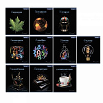 Комплект 10шт тематич. тетр. Alingar Bright. 36л AL11137