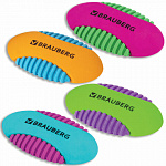 Ластик BRAUBERG Mix S, 58х33х13 мм, цвет ассорти, 228724 Ластик BRAUBERG Mix S, 58х33х13 мм, цвет ассорти, 228724