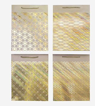 Пакет подарочный 26*32*10см deVENTE. Pure Gold 9041407