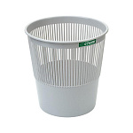 Корзина д/бумаг  9л Серая сетчатая КР22