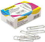 Скрепки 50мм 100шт оцинкованные Silwerhof 1162645