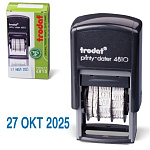 Датер-Мини Trodat 3,8мм месяц буквами 4810