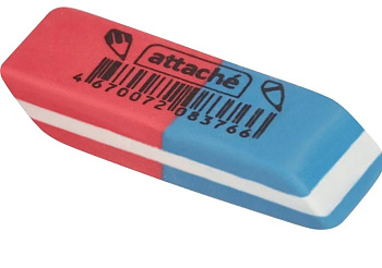 Ластик прямоугольный Attache, 42*14*8мм 1338012