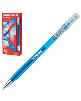 Ручка гелевая синяя G-TONE 0,5мм 17809ЕК