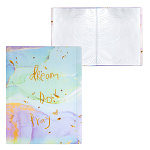 Папка на 30 файлов Зеленая 400мкм Alingar. AL12805/2. Dream