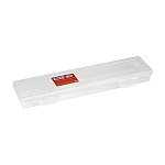 Пенал-футляр д/кистей Гамма, 10122033, 350*90*35мм, пластик, прозрачный