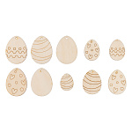 Заготовка для декорир. Mr. Carving Пасхальный ВД-1291 Набор мини подвесок фанера