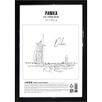Фоторамка 21*30см пластик, Черная, deVENTE 9027116, 15мм, вставка стекло, Фоторамка 21*30см пластик, Черная, deVENTE 9027116, 15мм, вставка стекло,