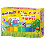 Пластилин 12цв Юнландия 240гр 3+ 105029