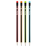 Карандаш ч/г Berlingo Triangle HB, BP00800 трехгр., c ластиком, заточен.