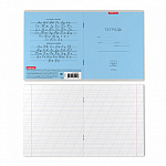 Тетрадь 12л косая линия ErichKrause Классика, голубая 35195