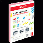 Бумага А4 пастель розовая 100л 80г/м2 deVENTE 2072403