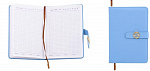 Ежедневник Голубой МС-6887, блок-клетка, 140л, 14*20см. застёжка на магните Ежедневник Голубой МС-6887, блок-клетка, 140л, 14*20см. застёжка на магните