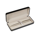 Ручка шариковая BrunoVisconti. FIRENZE Арт. 20-0303-14 корпус шампань сталь, футляр