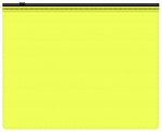 Папка на молнии А4+ ZIP Бюрократ Double Neon жолтая 1481828, 0.15мм Папка на молнии А4+ ZIP Бюрократ Double Neon жолтая 1481828, 0.15мм