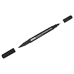 Маркер перман. 0,5 - 2мм черный OfficeSpace DPM_55945, 2-сторонний