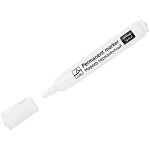 Маркер OfficeSpace белый, PM_62879 перманентный. пулевидный, 1мм
