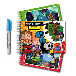 Раскраска водная Centrum My game, 21*14см 6л 78133, с маркером