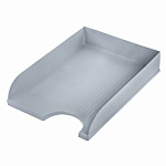 Лоток горизонтальный серый Brauberg, 238347, 350*263*65мм