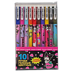 Набор гелевых ручек Centrum Kuromi 10цв 71680 со стираемыми чернилами