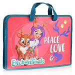 Папка детская с ручками А4 Enchantimals пластик 88651