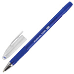 Ручка шариковая синяя Brauberg Model-XL 1мм грип 143248 линия 0,5мм масляная