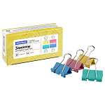 Зажимы д/бумаг 32мм цветные 12шт OfficeSpace (140л) BCLC32_19360