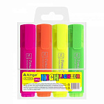 Набор текстовыд 4цв 1-5мм Alingar AL13363 неон