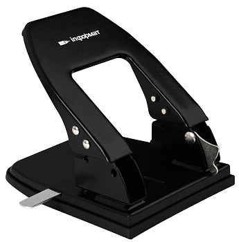 Дырокол до 40л металлич. черный DM-40K-РУС inФОРМАТ б/упаковки