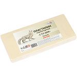 Пластилин скульптурный 1000г Белый, мягкий Гамма 2.80.Е100.004.1