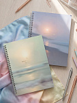 Тетрадь А5 48л спираль LOREX BRIGHT SCENERY клетка LXCBRCL-BCY