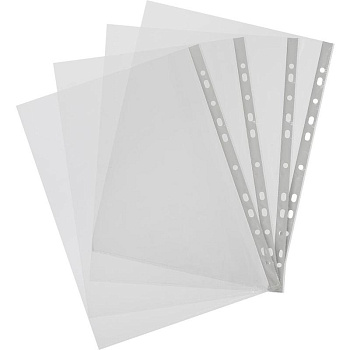 Файл-вкладыш А4 45мкм 100шт глянцевые ЕКО