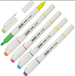 Набор текстовыд. ATTACHE Double 6цв. 5шт., 1-4мм, 958567