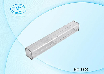 Футляр д/ручки BASIR, 15*3см MC-3395 пластик, прямоугольный