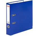 Папка-регистратор 50мм PVC синяя, Brauberg 226590 металл угол