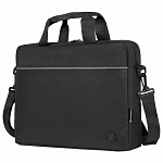 Сумка портфель Brauberg PRACTICAL, 272604, с отд. для ноутбука 15,6'', черная, 29х40х7 см