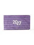 Планинг 2027г Лавандовый 165*90мм 64л к/з 310213