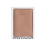 Обложка д/паспорта экокожа Пыльная роза 3-619/08