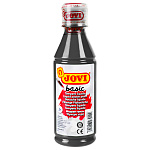 Гуашь 250мл JOVI, черная, бутыль 51330