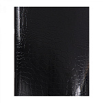 Тетрадь А5 48л скоба клетка Alingar Black Croco metallic AL12393 офсет