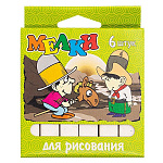 Мелки белые 6 шт Workmate 15-8310