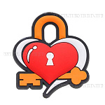 Магнит 644195 Сердечко 5см